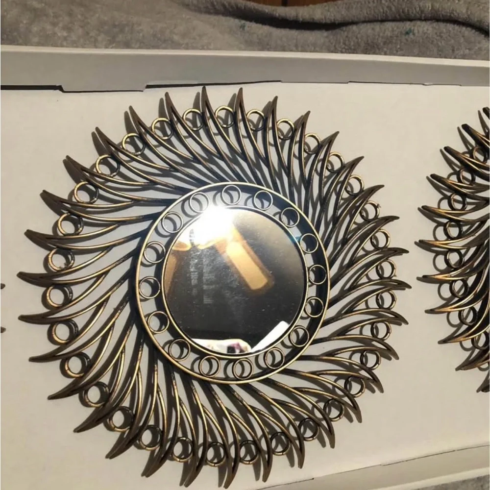 Elegant Gold Sunburst Wall Decor Set